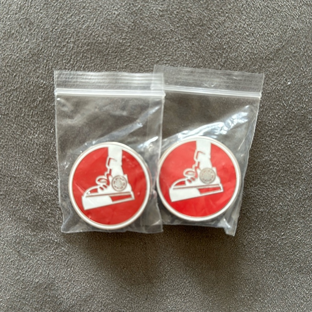 NBA LA Clippers Button Pins Set of Two